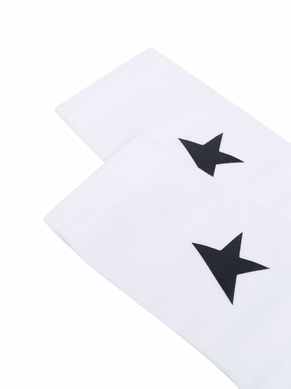 Golden Goose
calzini bianchi/neri in cotone elasticizzato