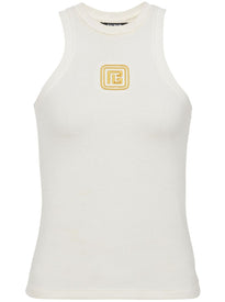 Balmain
Canotta con ricamo PB