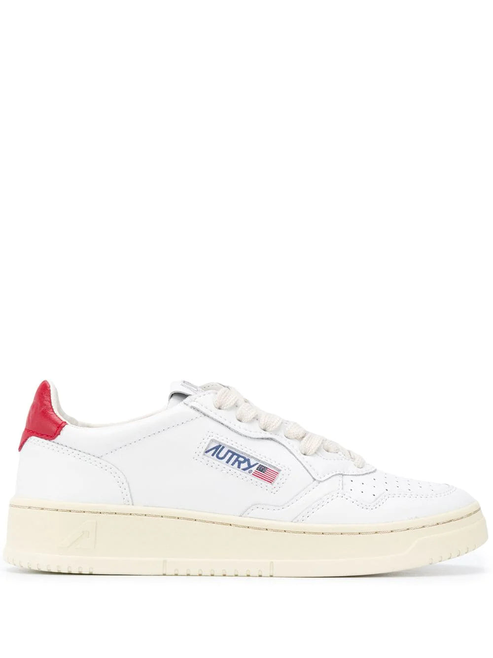 AUTRY Sneakers in pelle bianca