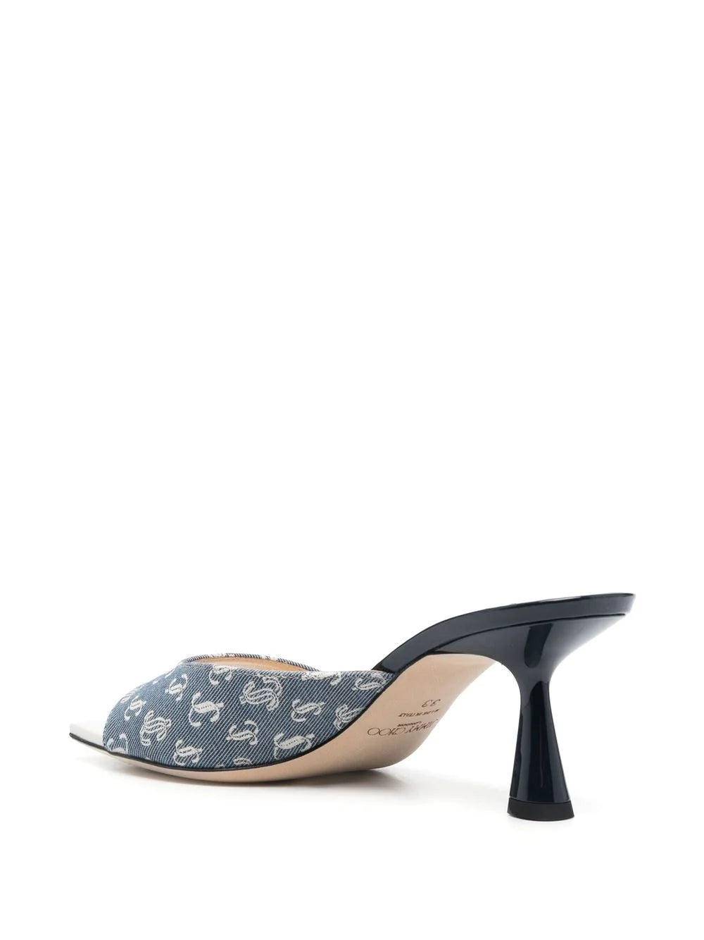 JIMMY CHOO Sandalo in denim blu