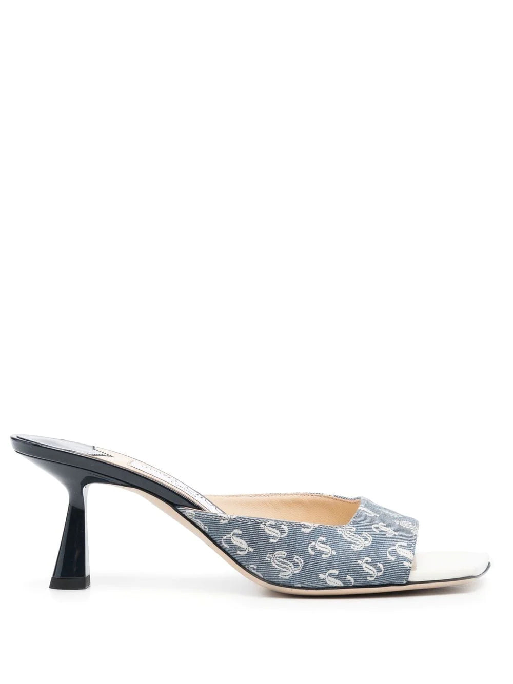 JIMMY CHOO Sandalo in denim blu