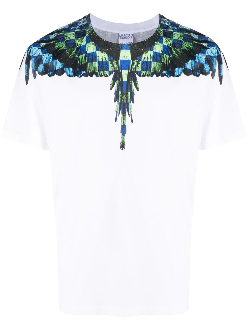 MARCELO BURLON T-shirt cotone bianco