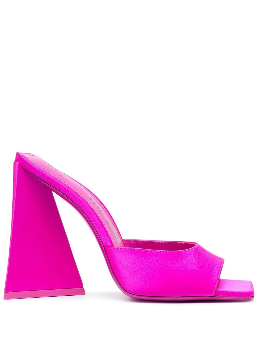 THE ATTICO Sandalo in raso fucsia