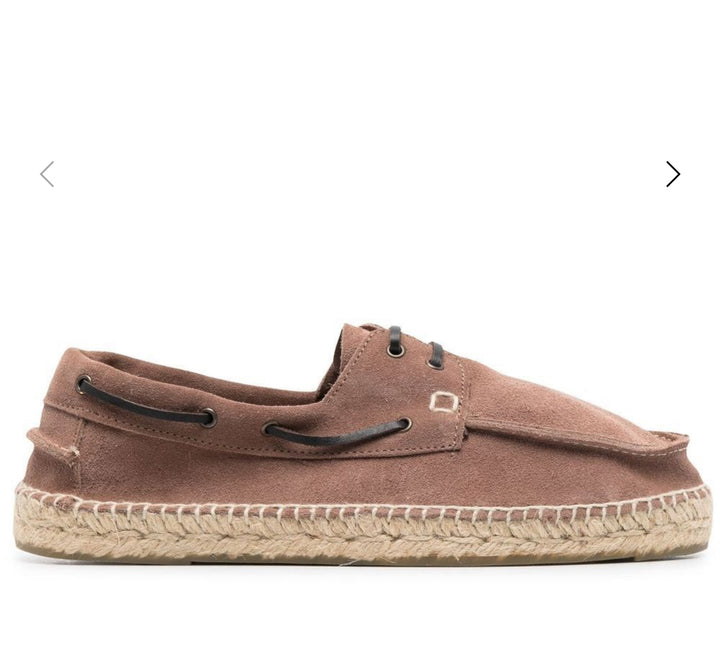 MANEBI
MANEBIESPADRILLAS STRINGATE IN PELLE SCAMOSCIATA