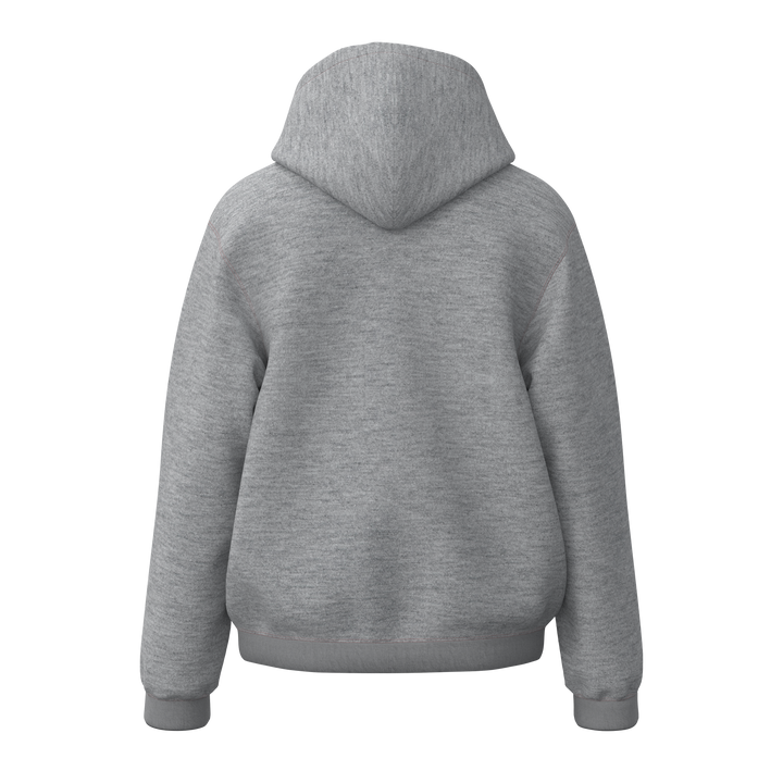 Les Rabais Milano Felpa con logo lato cuore grey