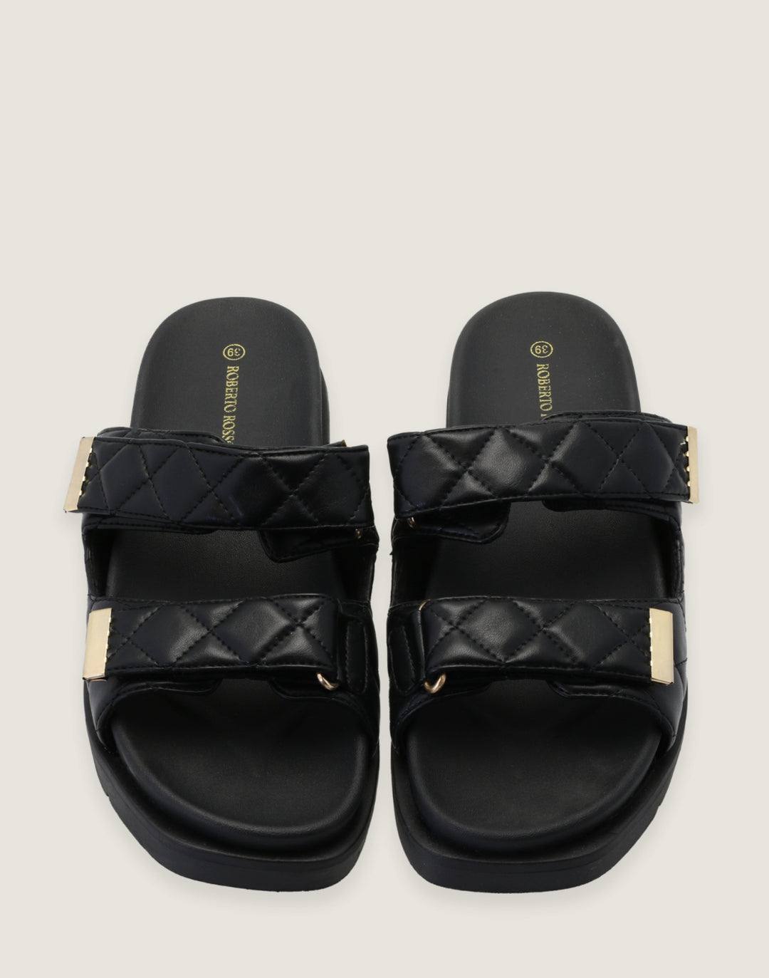 ROBERTO ROSSO RIMINI SANDAL BLACK