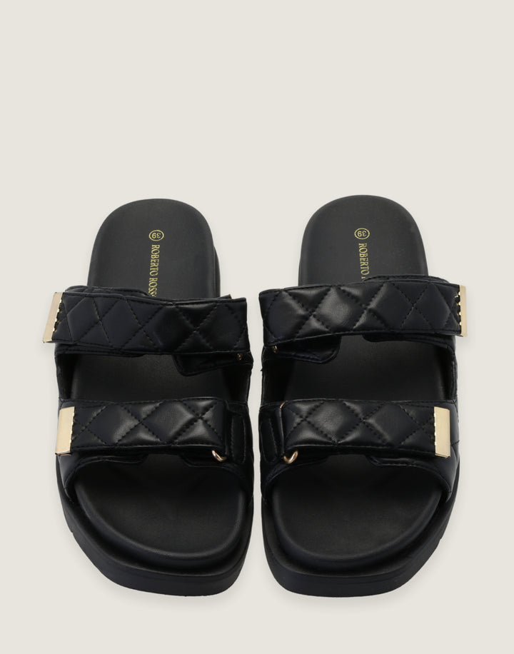 ROBERTO ROSSO RIMINI SANDAL BLACK