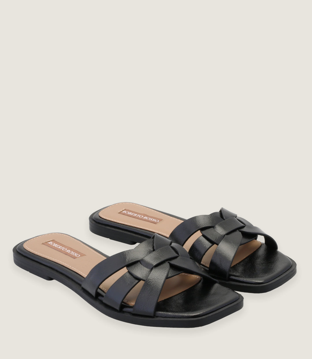 ROBERTO ROSSO ARCA SANDAL BLACK