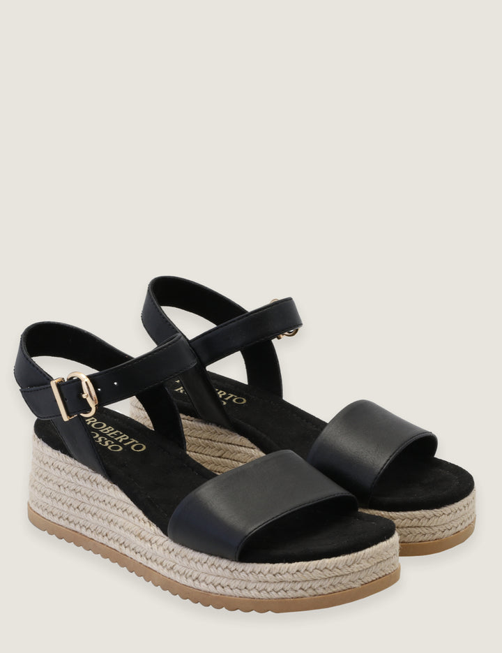 LILI WEDGE SANDAL COGNAC
Espadrille Wedge Sandaler