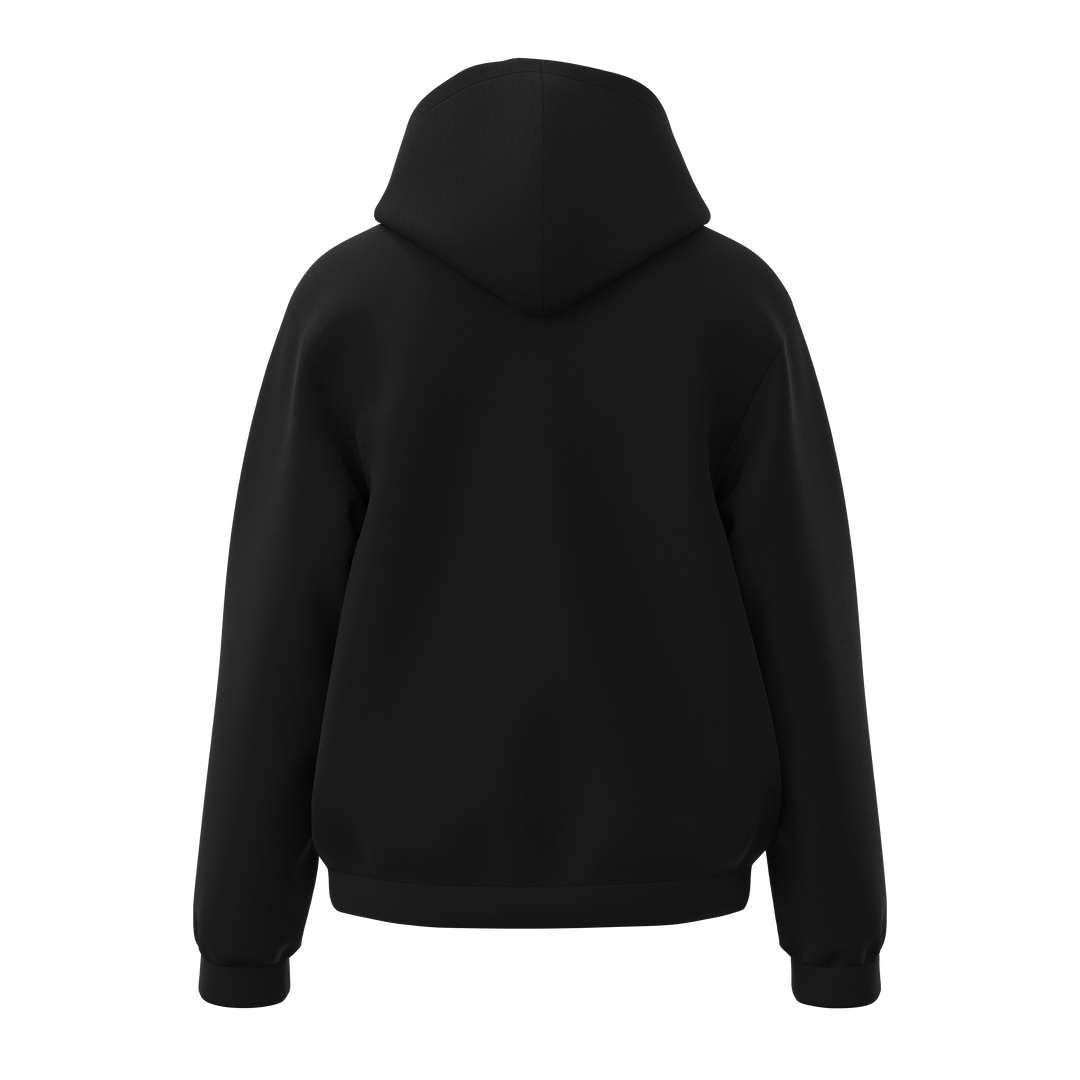 Les Rabais Milano Felpa con logo lato cuore black