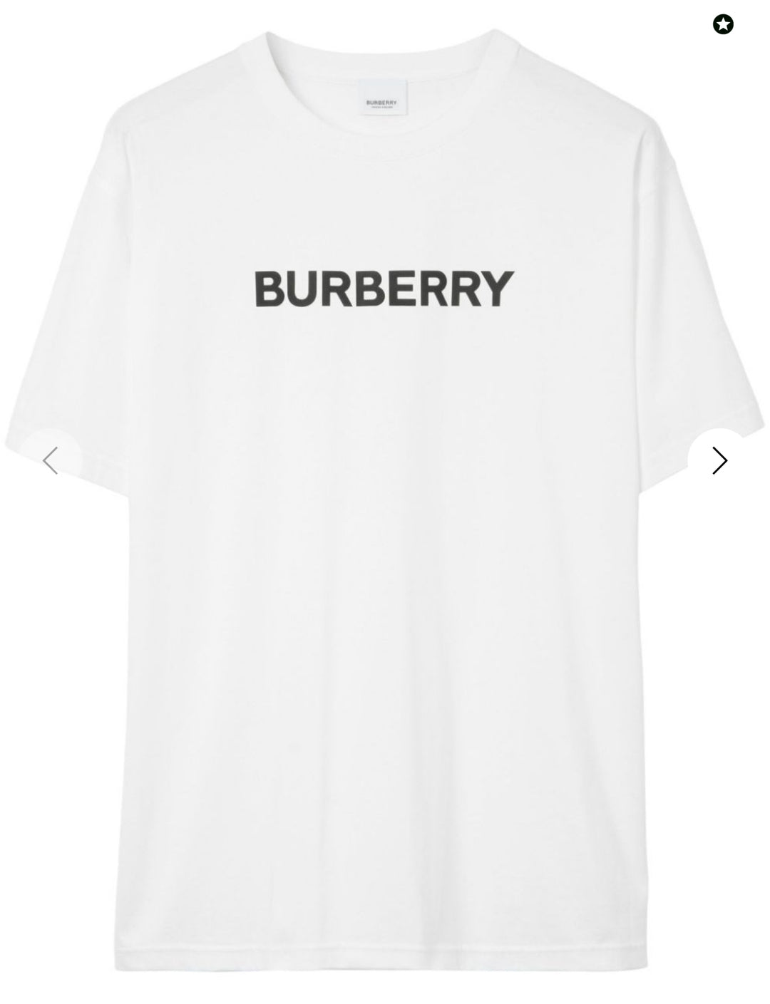 BURBERRY
BURBERRY T-SHIRT IN COTONE CON STAMPA LOGO