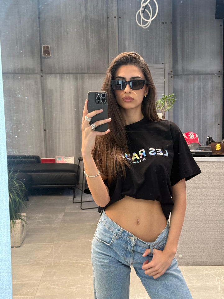 LES RABAIS MILANO – T-Shirt Unisex Oversize "Holographic"
