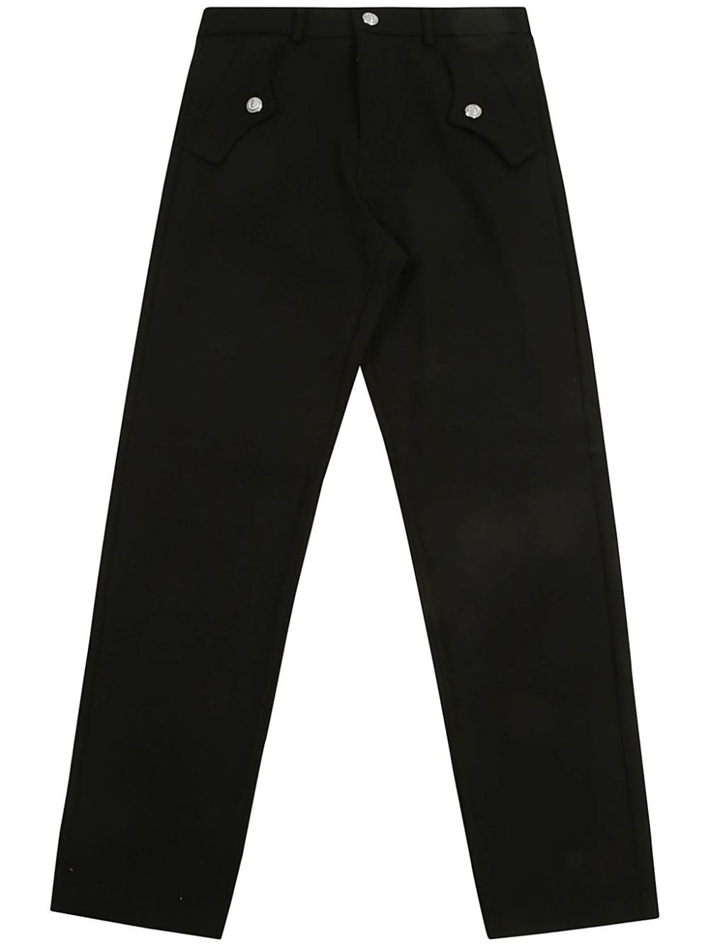 Balmain Kids
pantaloni dritti con bottoni logati