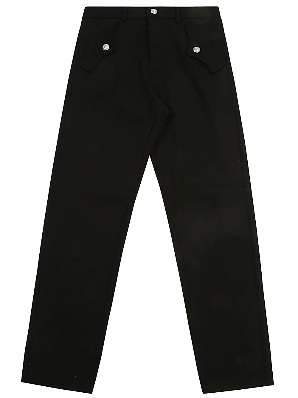 Balmain Kids
pantaloni dritti con bottoni logati