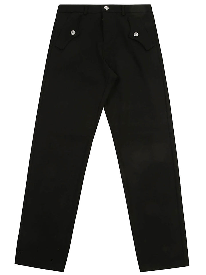 Balmain Kids
pantaloni dritti con bottoni logati