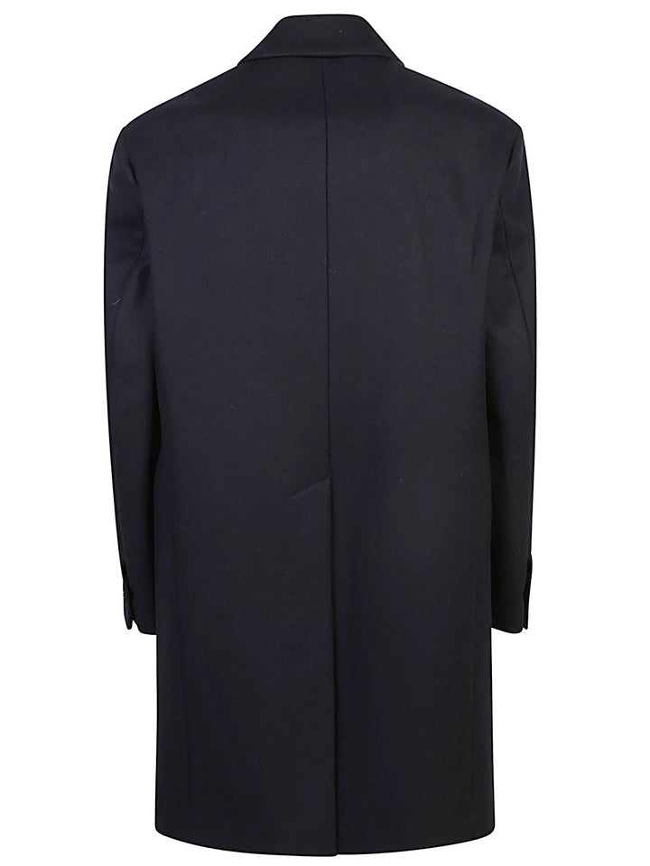 Cappotto doppiopetto in lana Barena