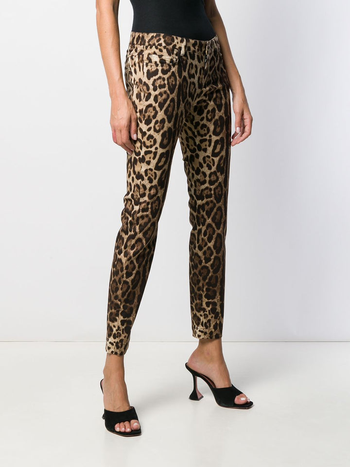 Dolce & Gabbana
Jeans crop con stampa