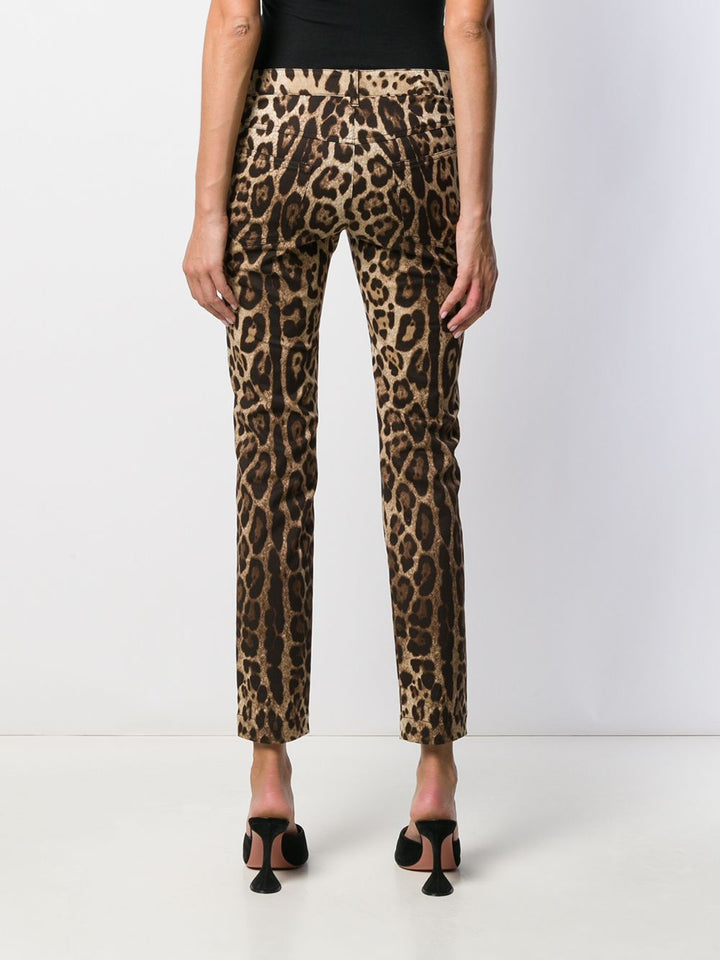 Dolce & Gabbana
Jeans crop con stampa