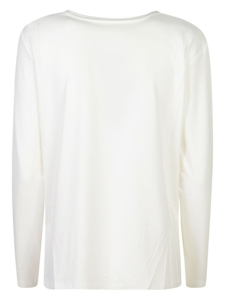 Le Tricot Perugia
T-shirt con scollo decorato