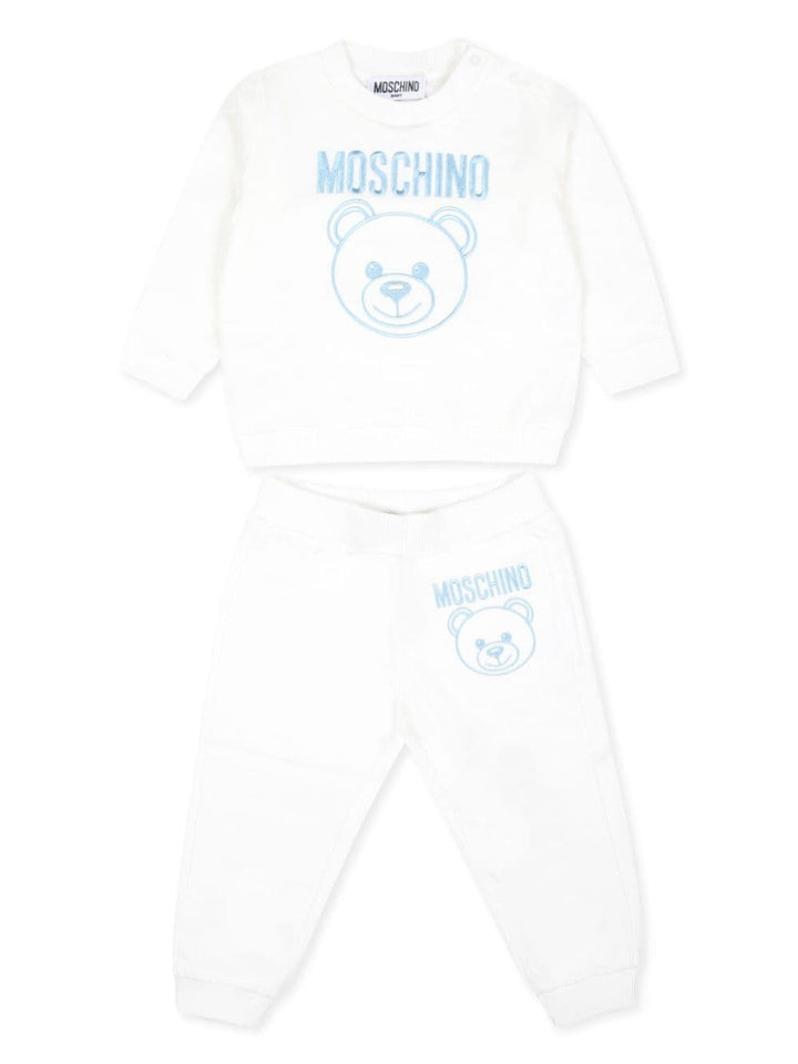 Moschino Kids
Tuta sportiva con ricamo Teddy Bear