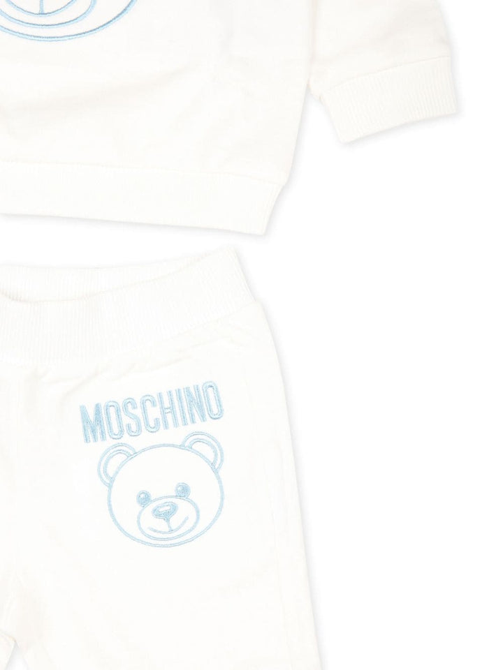 Moschino Kids
Tuta sportiva con ricamo Teddy Bear