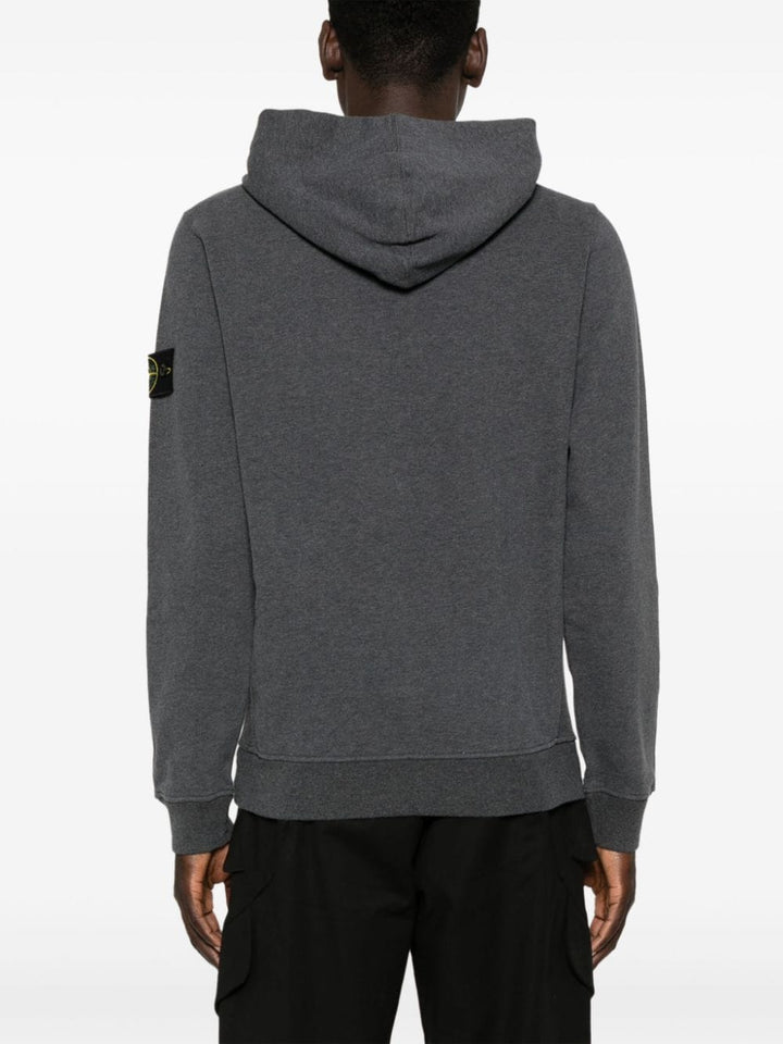 Stone Island
Felpa con applicazione Compass