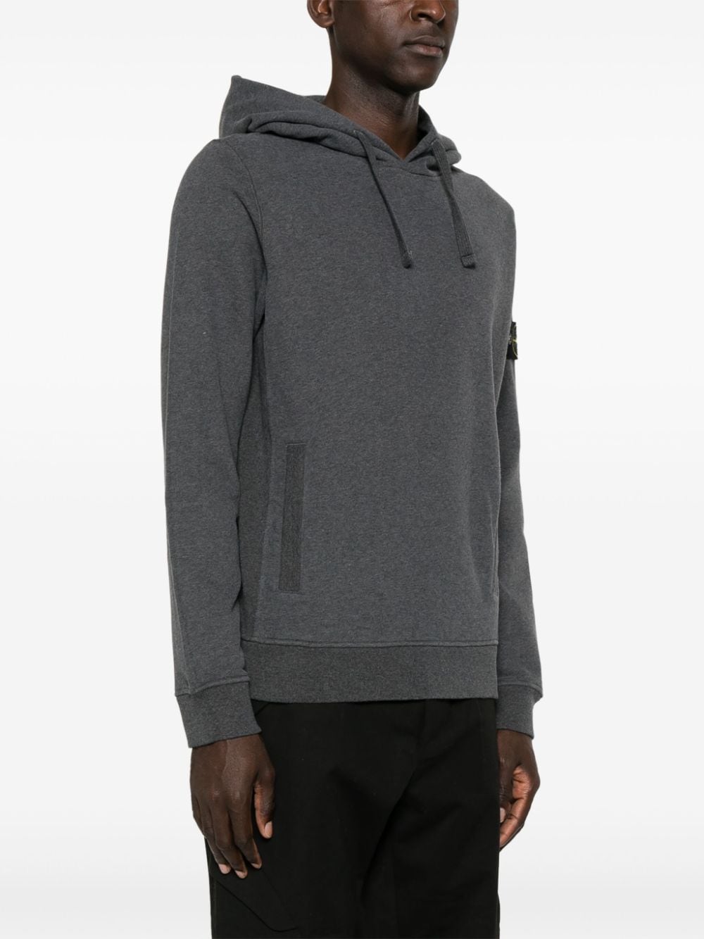 Stone Island
Felpa con applicazione Compass