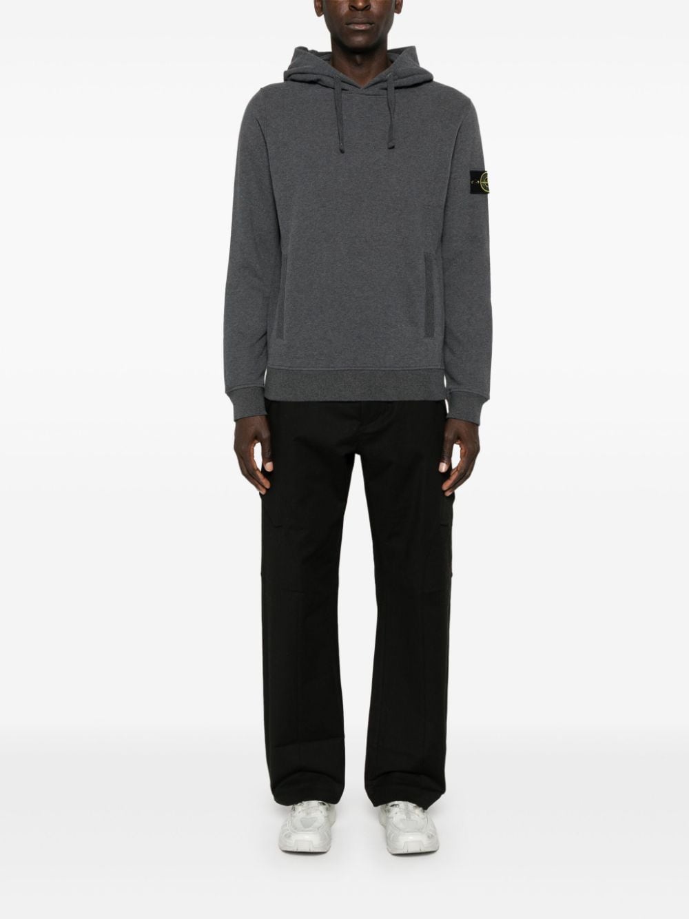 Stone Island
Felpa con applicazione Compass