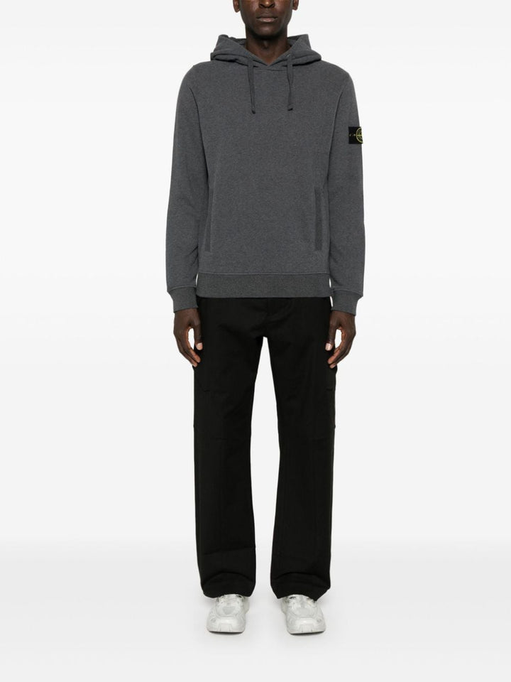 Stone Island
Felpa con applicazione Compass