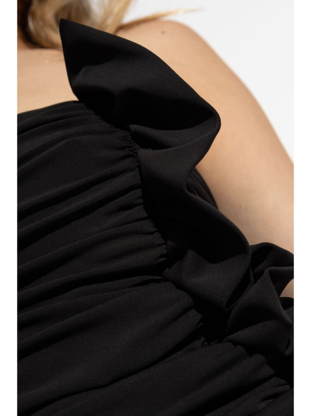 The Attico abito midi con ruches