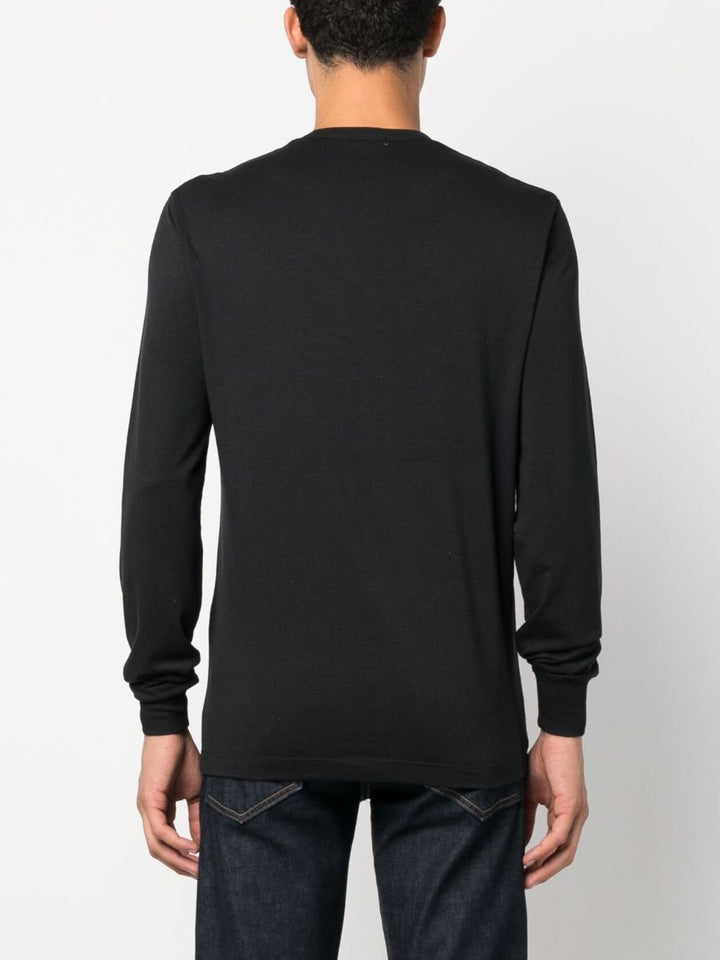 TOM FORD
T-shirt a maniche lunghe con bottoni