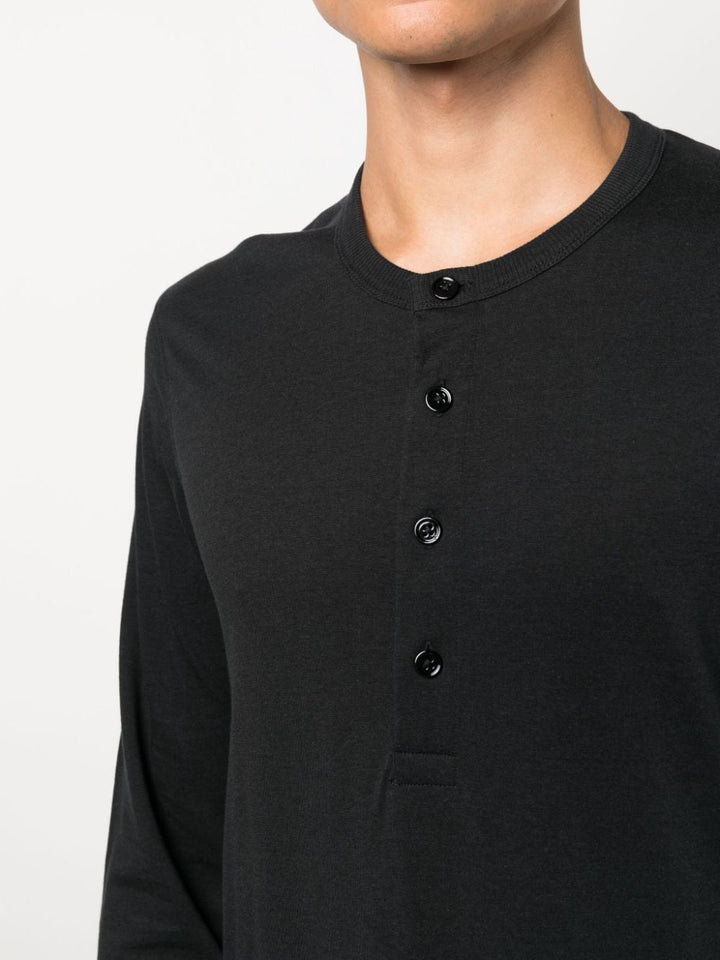 TOM FORD
T-shirt a maniche lunghe con bottoni