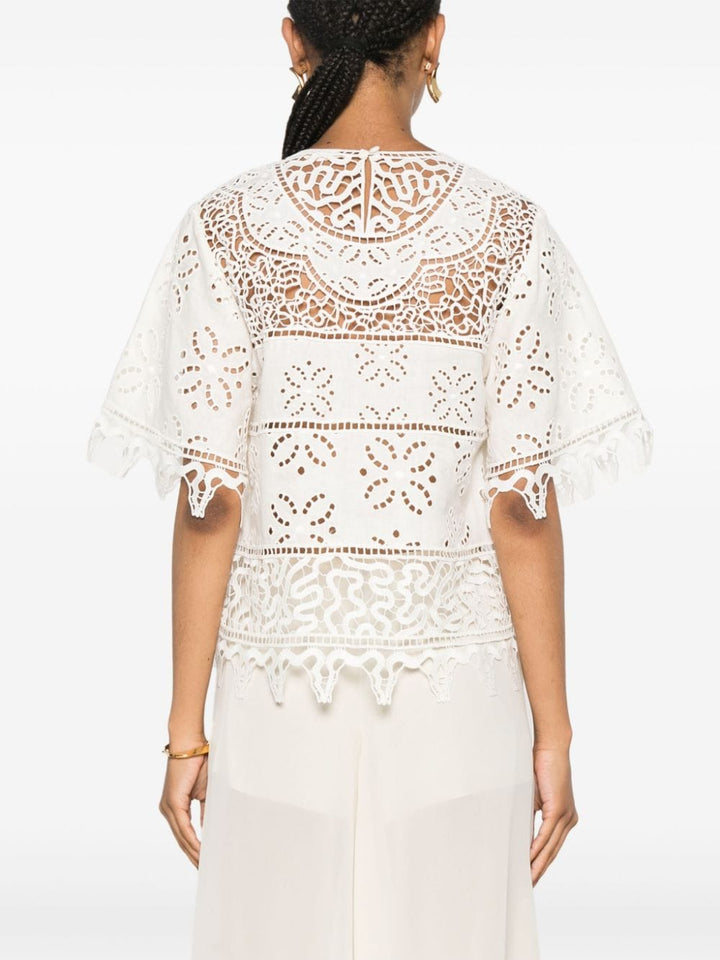 Ulla Johnson
Blusa Aria in pizzo sangallo