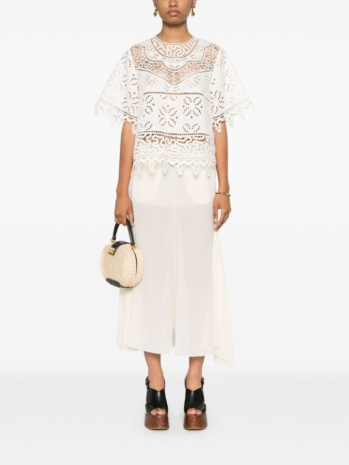 Ulla Johnson
Blusa Aria in pizzo sangallo