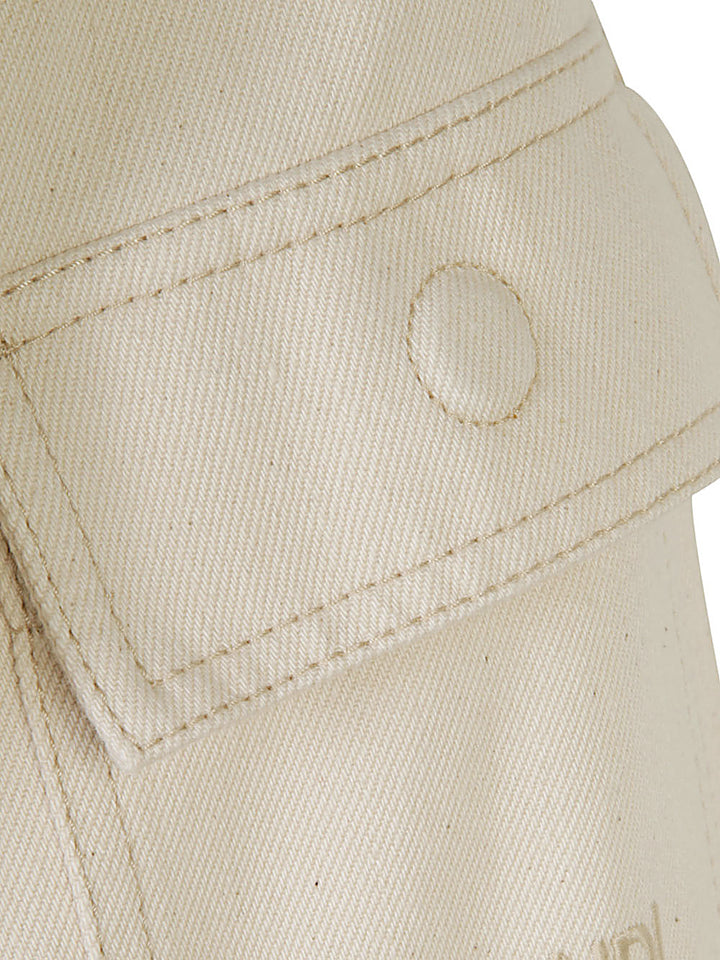 Fendi Blouson
Giacca in denim bianco