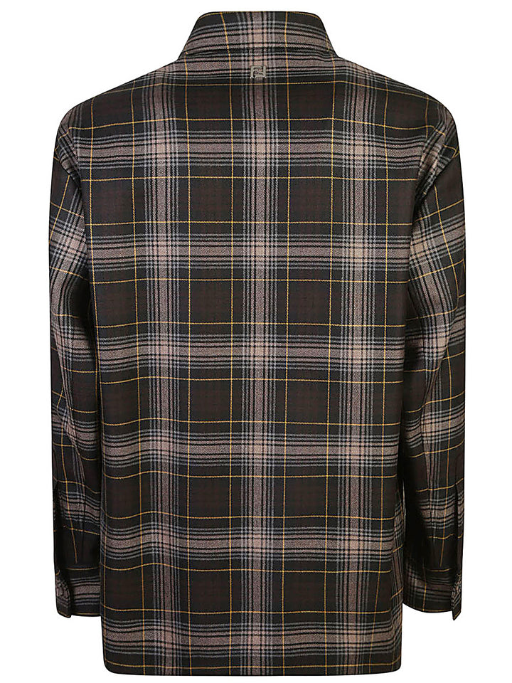 FENDI Blouson
Go-To Jacket in Fendi Tartan marrone