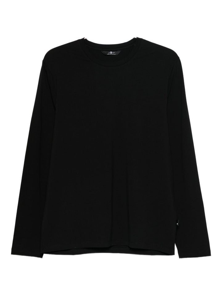7 For All Mankind T-shirt a maniche lunghe in cotone