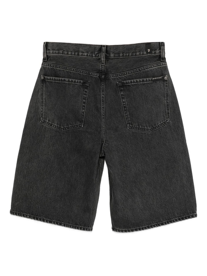 7 For All Mankind shorts in denim a cinque tasche