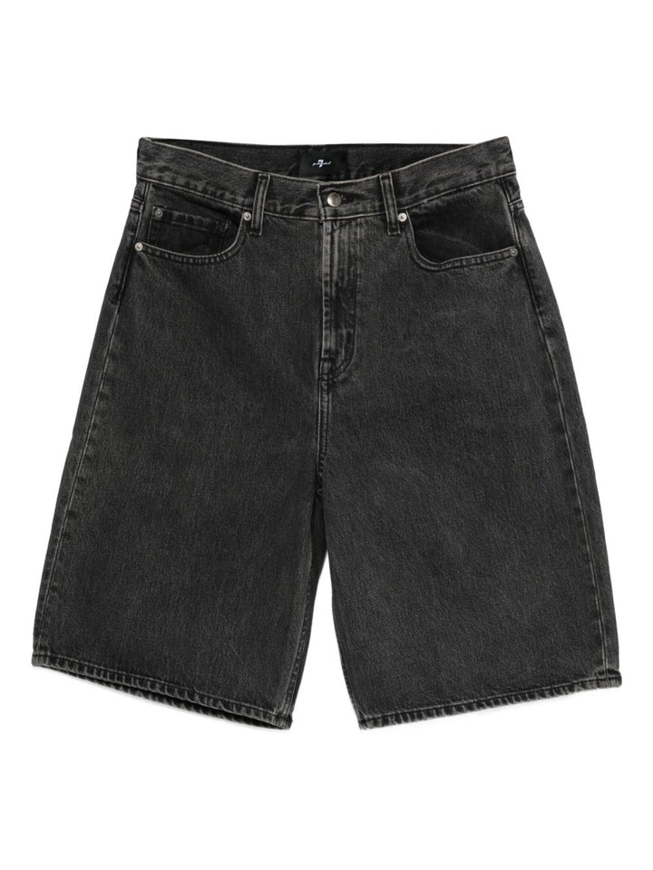 7 For All Mankind shorts in denim a cinque tasche