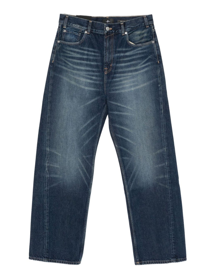 7 For All Man Kind Pantaloni in denim