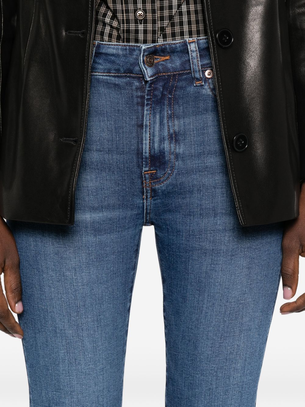 Denim 5 tasche flare