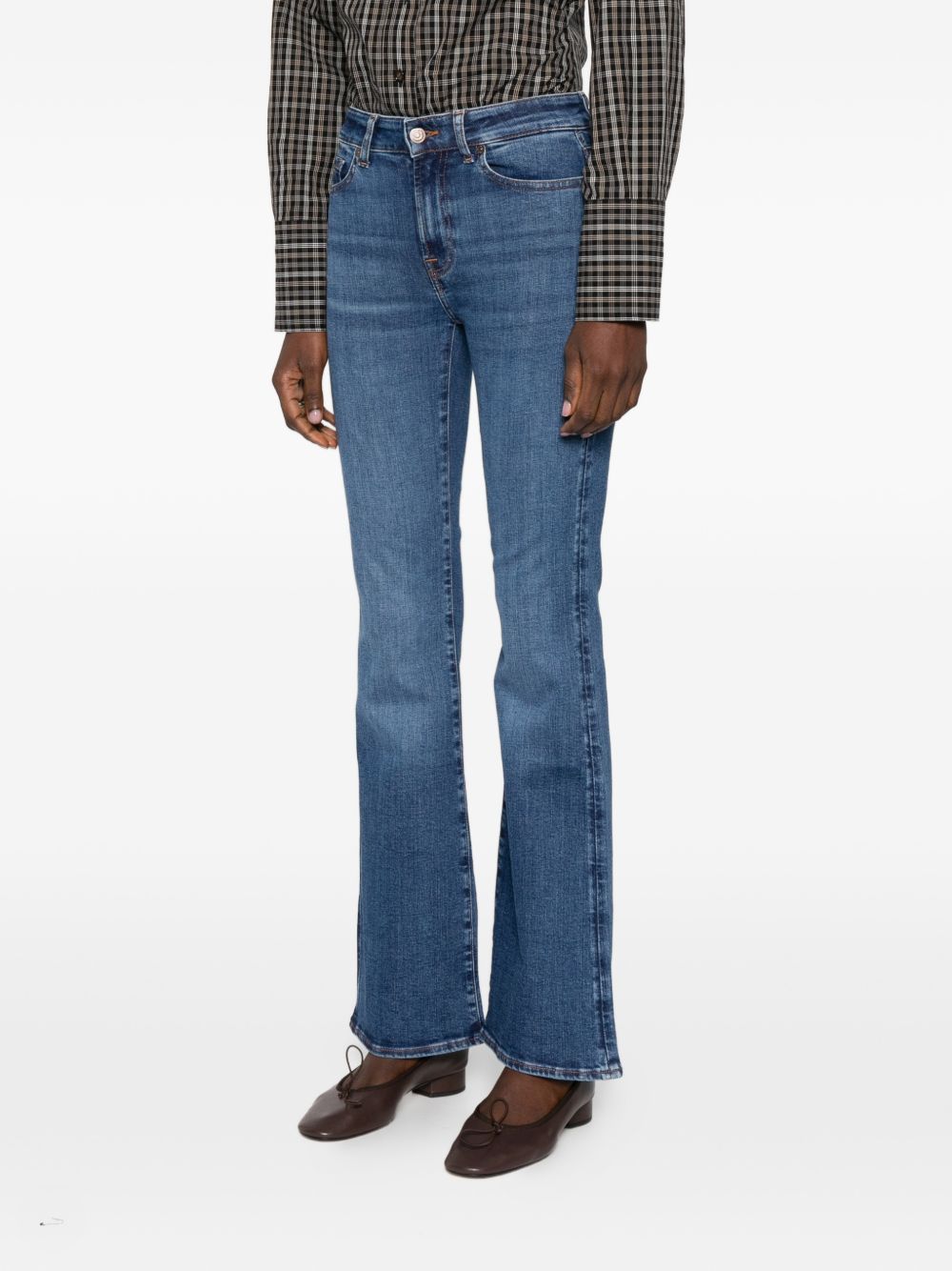 Denim 5 tasche flare