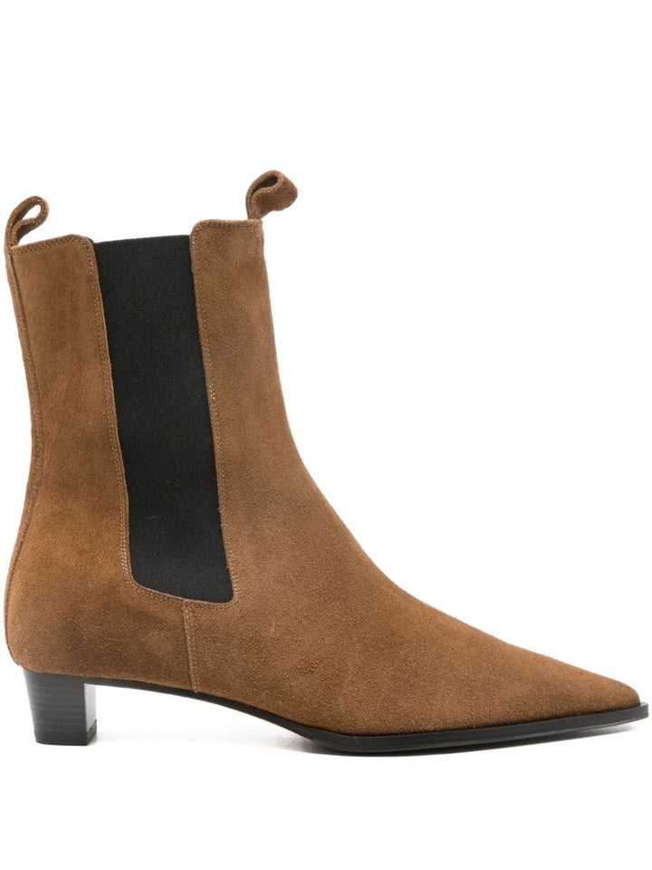 Aeyde Stivali Lee marroni