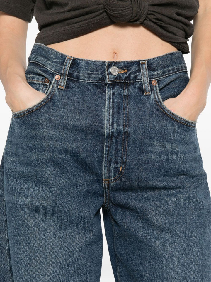 Agolde Pantaloni a vita alta