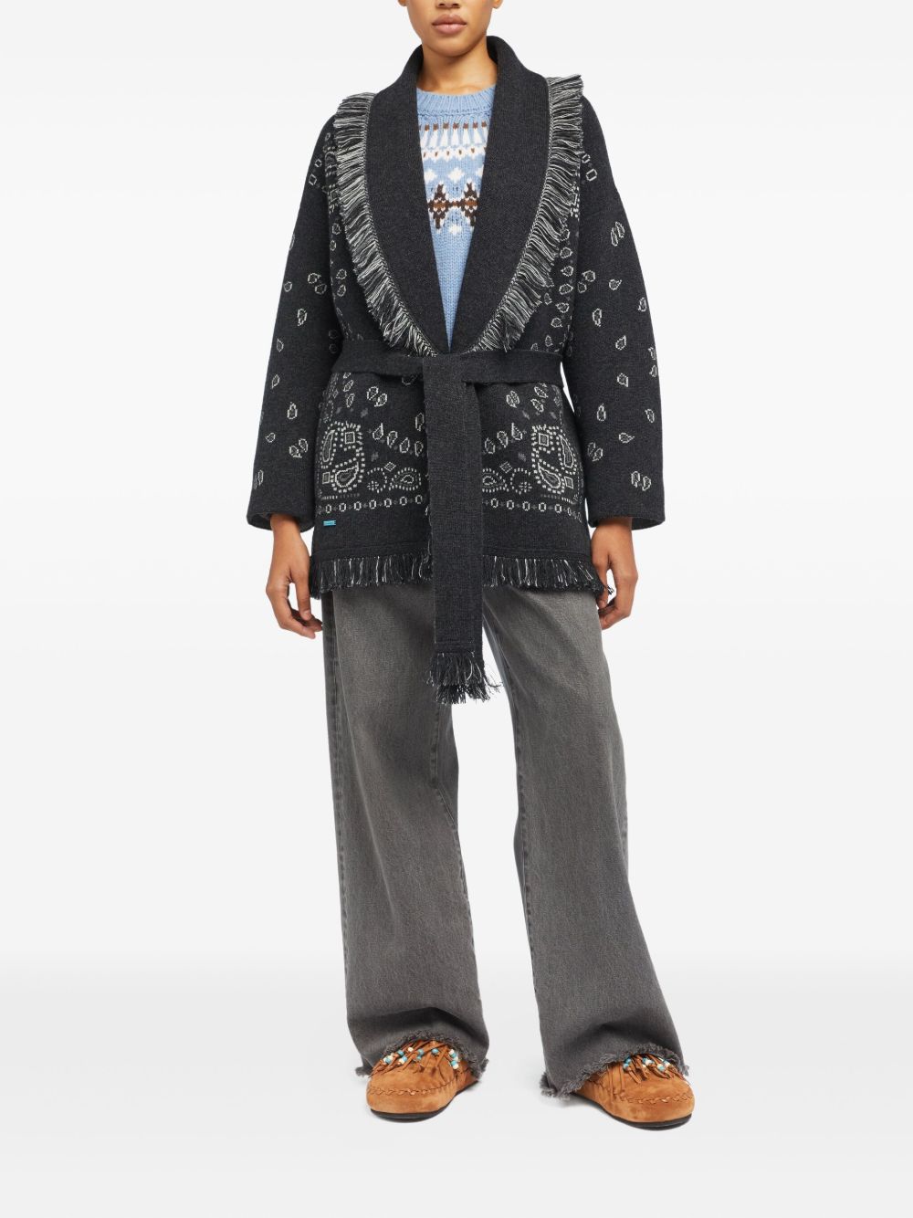 Alanui
Cardigan grigio