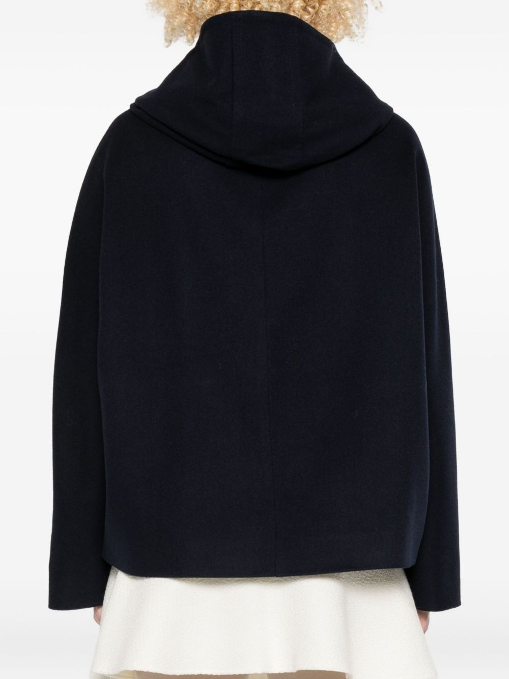 Alberto Biani
Giacca blu navy con cappuccio