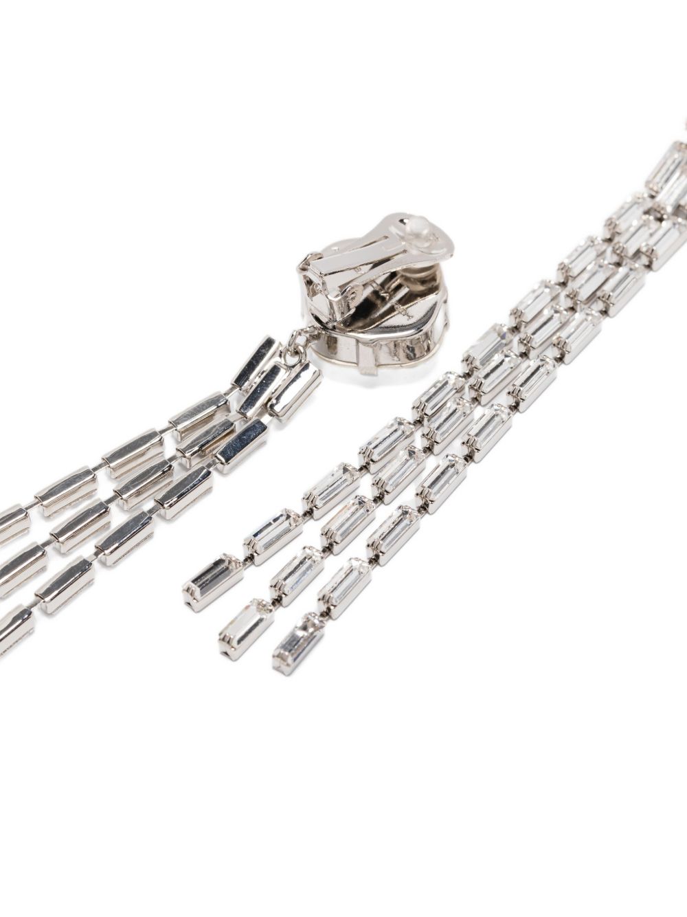 Alessandra Rich Orecchini pendenti con frange