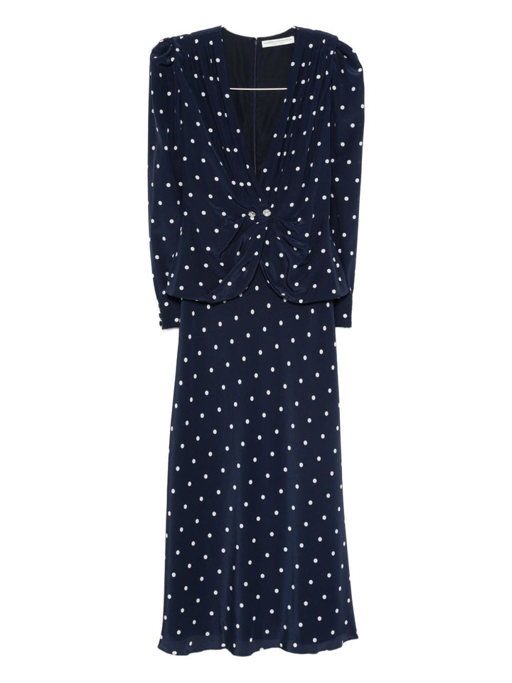 Alessandra Rich
Abito midi a pois