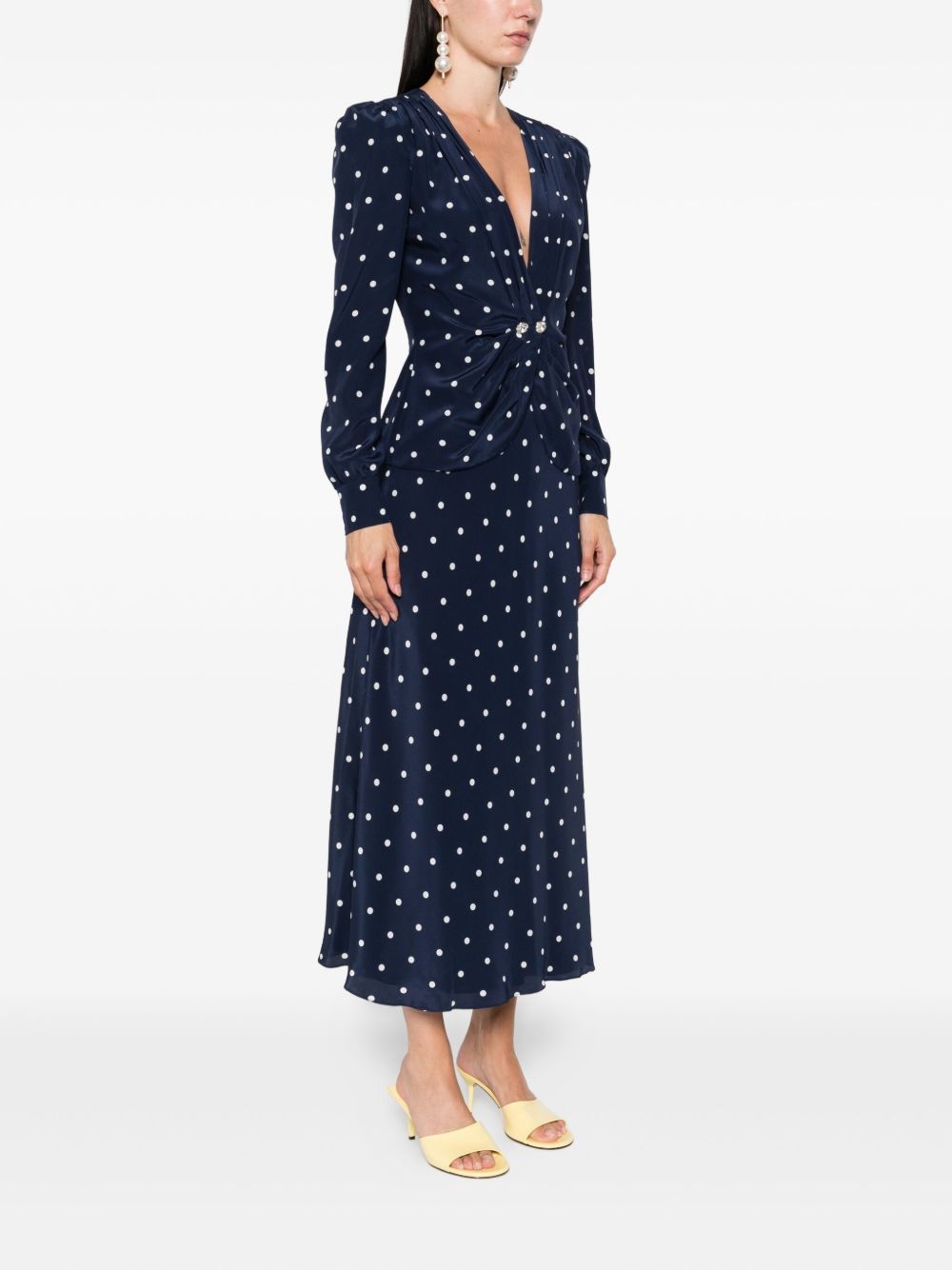 Alessandra Rich
Abito midi a pois