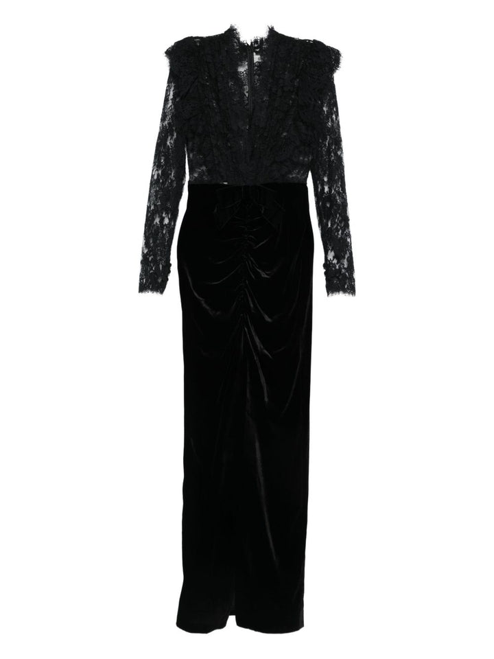 Alessandra Rich
Abito con decorazione in pizzo